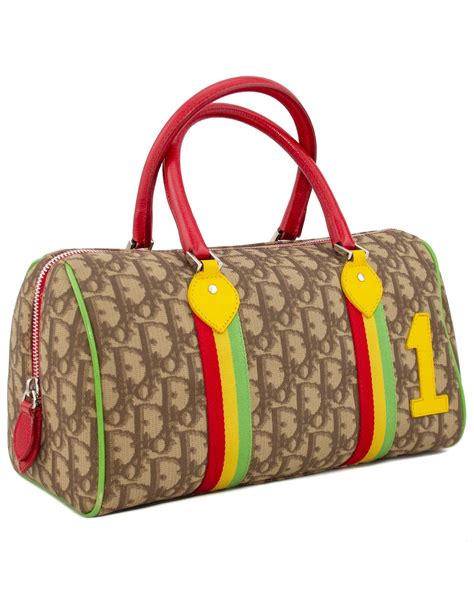 Early 2000s Rasta Collection Boston Bag – Vintage Couture.